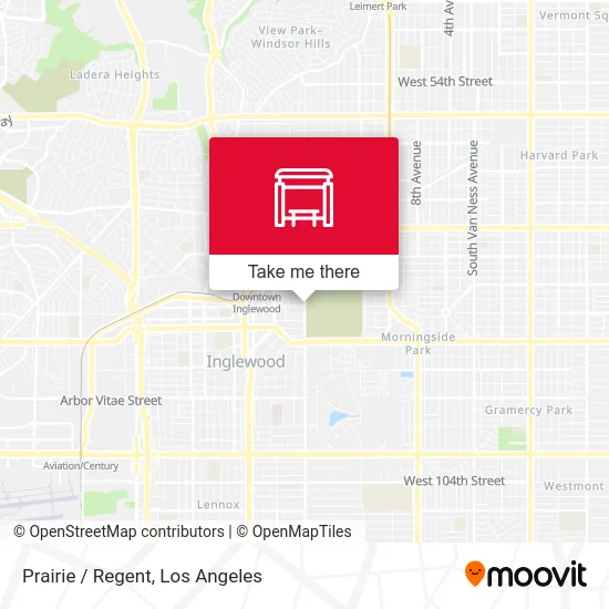 Prairie / Regent map