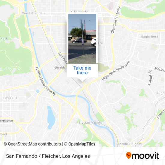 San Fernando / Fletcher map