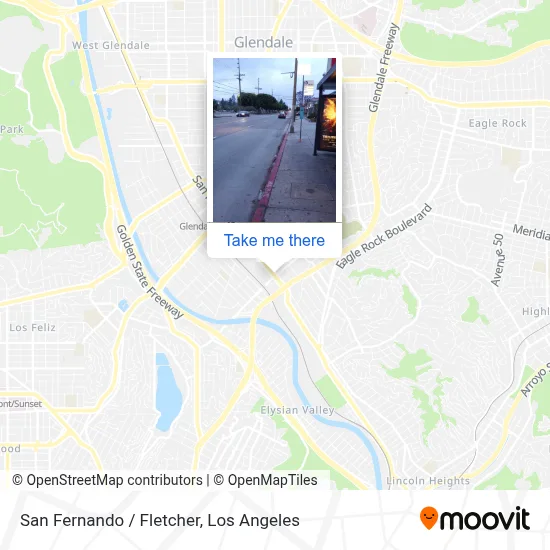 San Fernando / Fletcher map