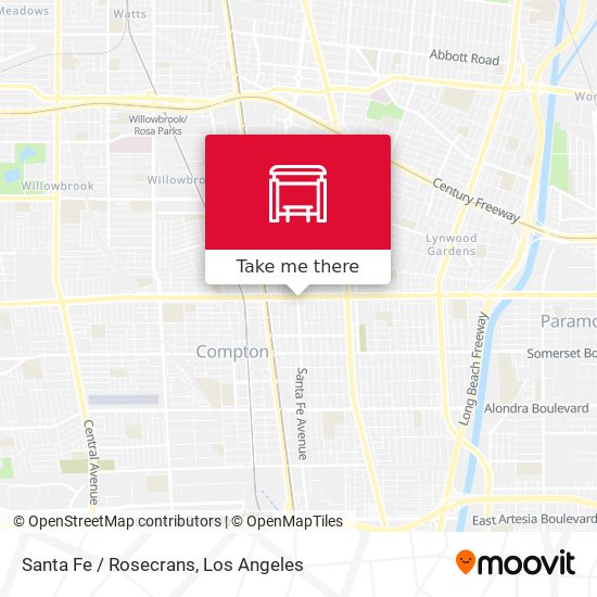 Mapa de Santa Fe / Rosecrans