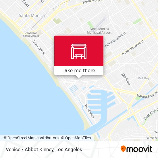 Venice / Abbot Kinney map