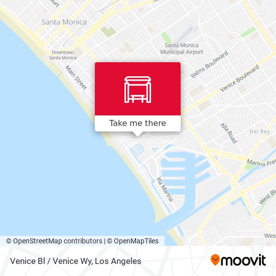 Venice Bl / Venice Wy map