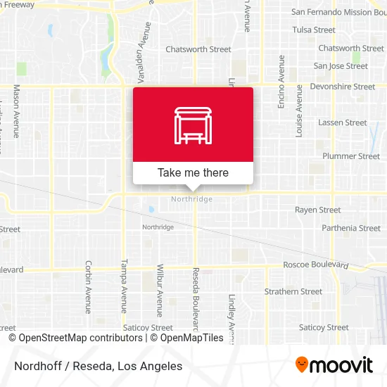Nordhoff / Reseda map