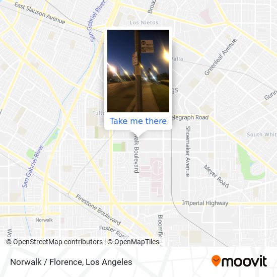 Mapa de Norwalk / Florence