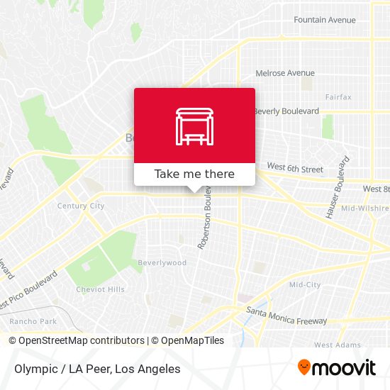 Mapa de Olympic / LA Peer