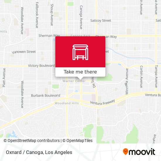 Mapa de Oxnard / Canoga
