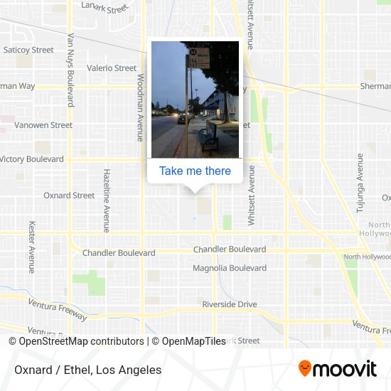 Mapa de Oxnard / Ethel