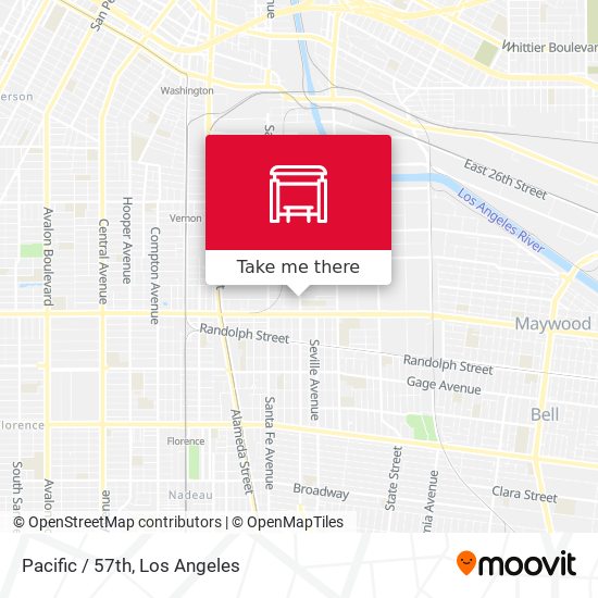 Mapa de Pacific / 57th