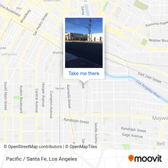 Pacific / Santa Fe map