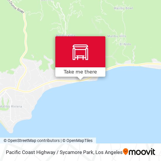 Pacific Coast Highway / Sycamore Park map