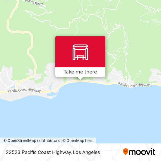 Mapa de 22523 Pacific Coast Highway