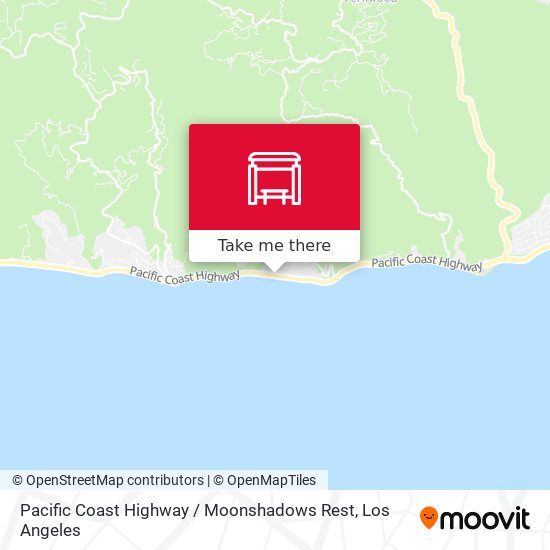 Mapa de Pacific Coast Highway / Moonshadows Rest