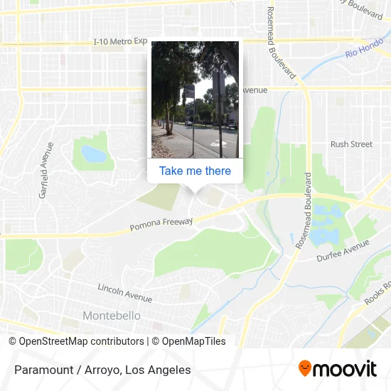 Paramount / Arroyo map