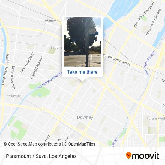 Paramount / Suva map