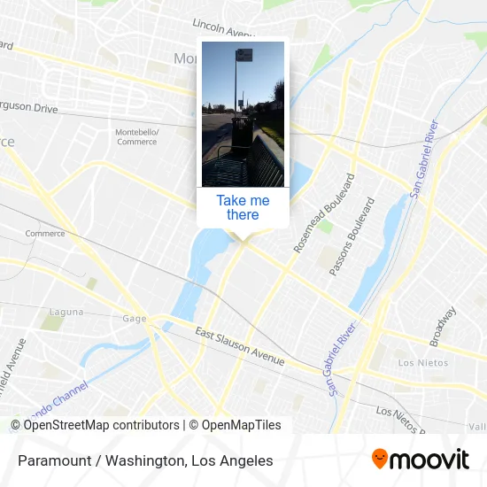 Paramount / Washington map