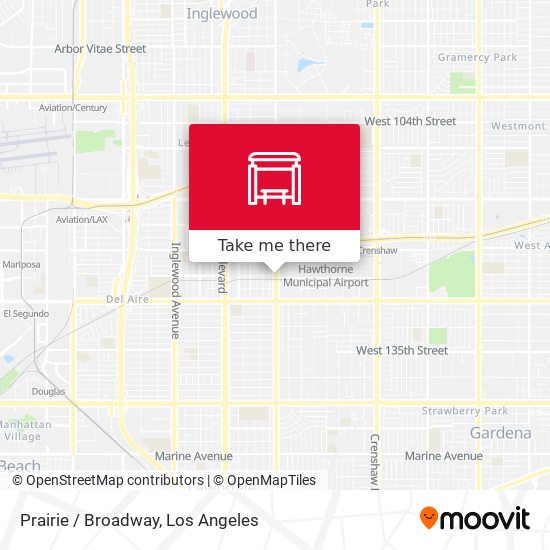 Mapa de Prairie / Broadway