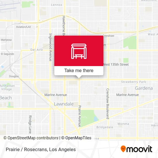 Prairie / Rosecrans map