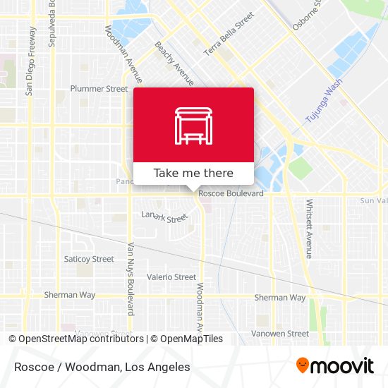 Roscoe / Woodman map