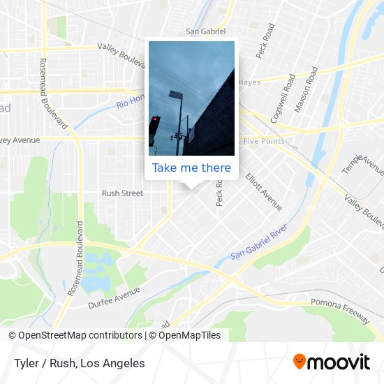Mapa de Tyler / Rush