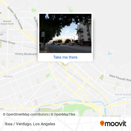 Ikea / Verdugo map