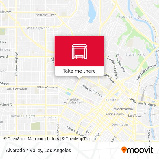 Alvarado / Valley map