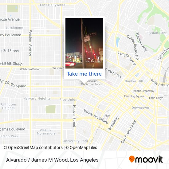 Alvarado / James M Wood map