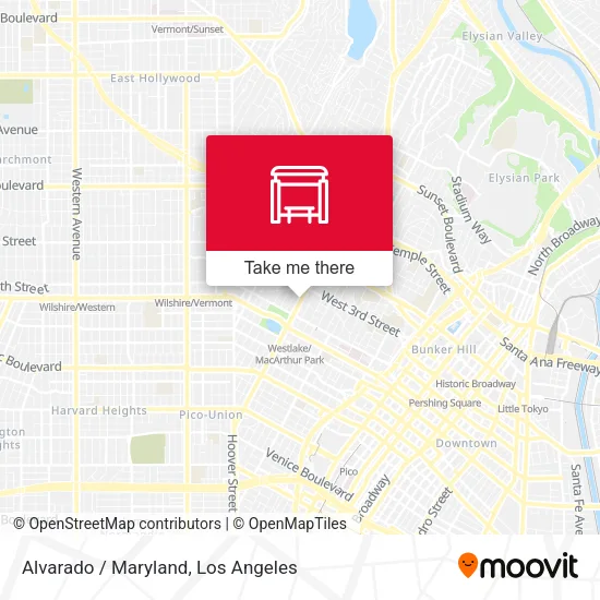 Alvarado / Maryland map
