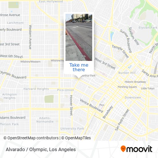 Mapa de Alvarado / Olympic