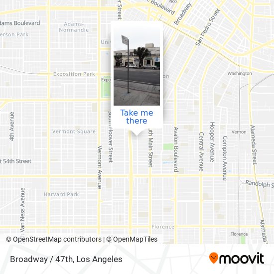 Mapa de Broadway / 47th