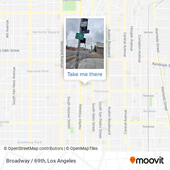 Mapa de Broadway / 69th