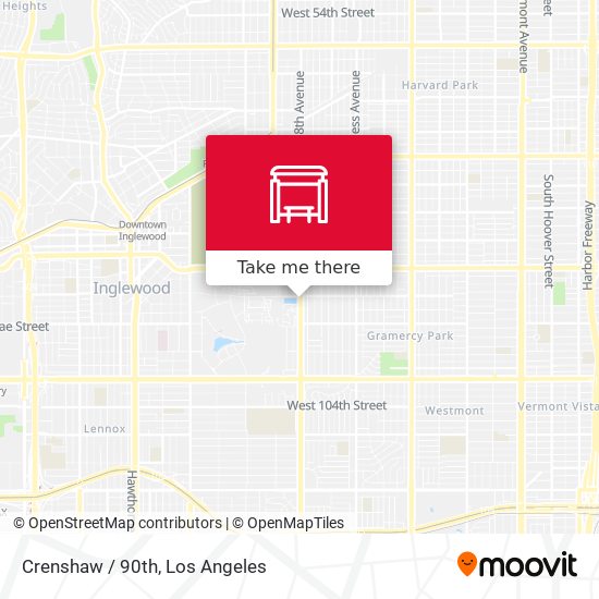 Mapa de Crenshaw / 90th