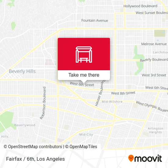 Fairfax / 6th map