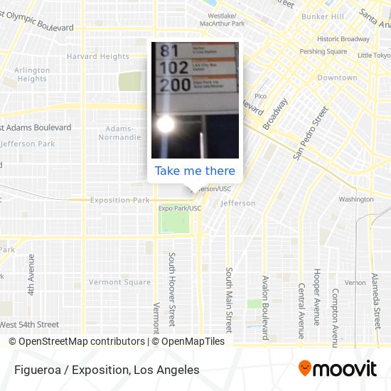 Figueroa / Exposition map
