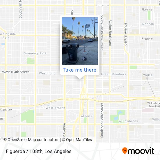 Mapa de Figueroa / 108th