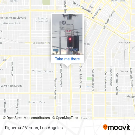 Figueroa / Vernon map