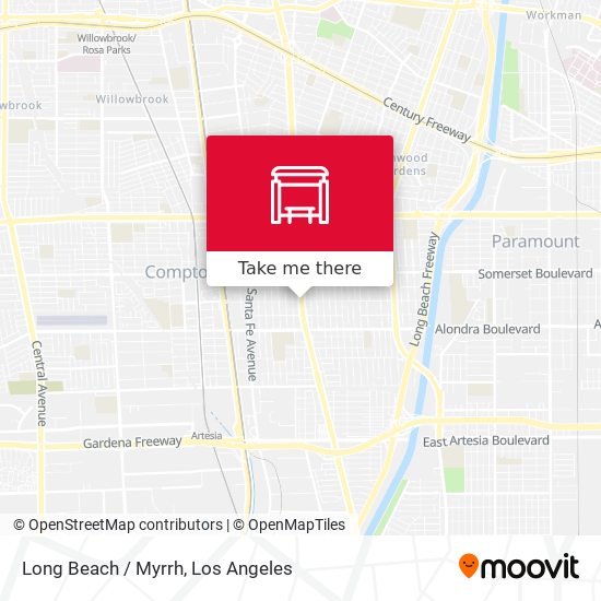 Mapa de Long Beach / Myrrh