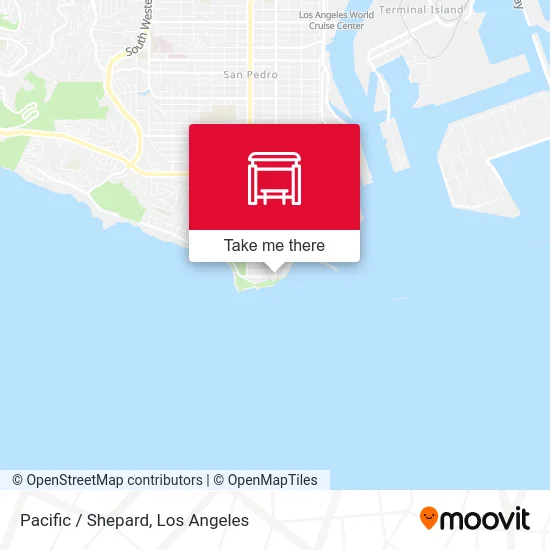 Pacific / Shepard map