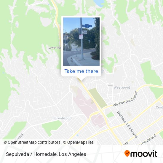 Mapa de Sepulveda / Homedale