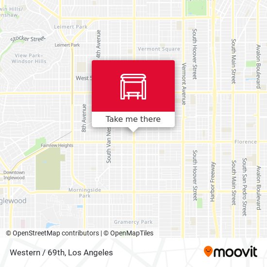 Mapa de Western / 69th