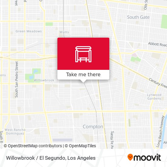 Willowbrook / El Segundo map