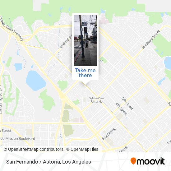 San Fernando / Astoria map