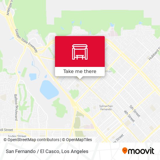 San Fernando / El Casco map