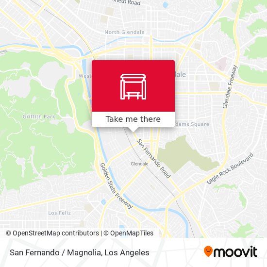 Mapa de San Fernando / Magnolia