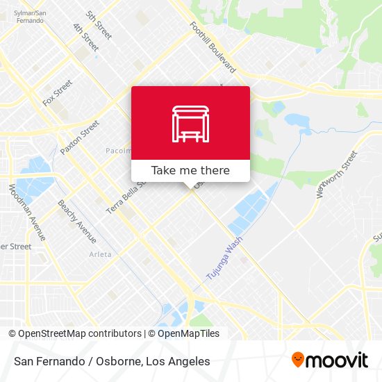 San Fernando / Osborne map