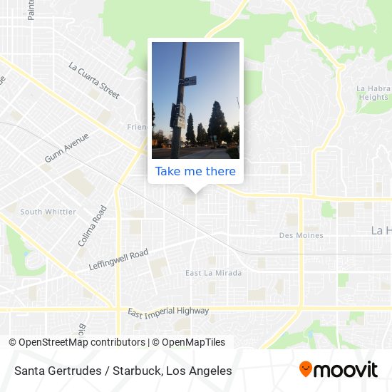 Mapa de Santa Gertrudes / Starbuck