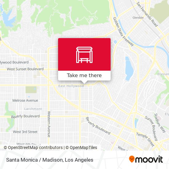 Santa Monica / Madison map