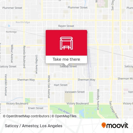Mapa de Saticoy / Amestoy