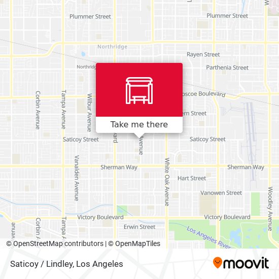 Mapa de Saticoy / Lindley