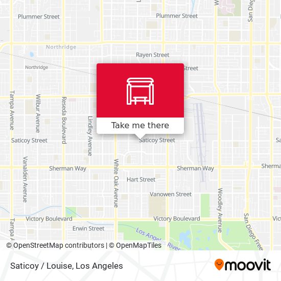 Saticoy / Louise map