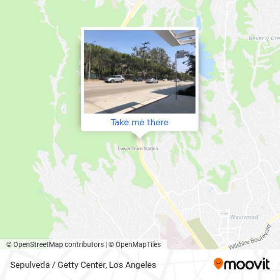 Mapa de Sepulveda / Getty Center